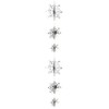 Snowflake Party Streamer Decoration Hanging Winter Snowflake Party Streamer Banner