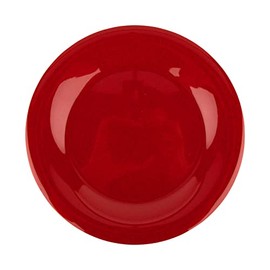 G.E.T. Enterprises WP-10-RSP-EC 10.5" Wide Rim Plate, Melamine, Red Sensation (Pack of 4)