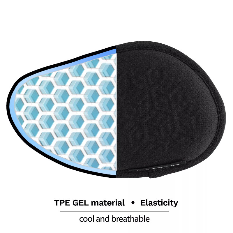 XUKEY Gel Knee Pad Rest Car Console Door Armrest Leg