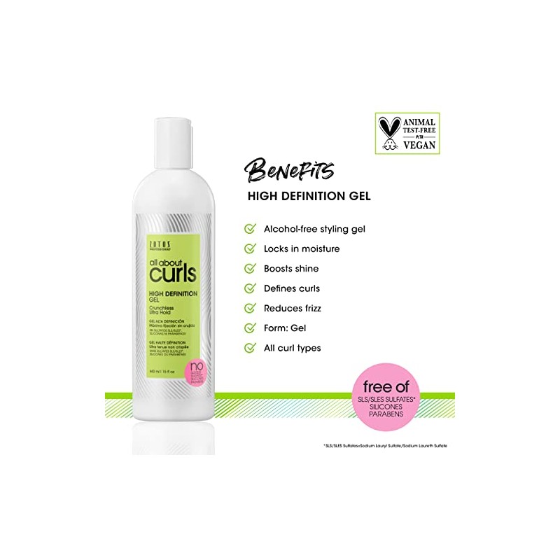 All About Curls High Definition Gel Unisex 15 oz