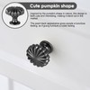 ZONJIE 12 Pack Black Cabinet Knobs Black Drawer Knobs, Single