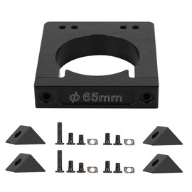 52/65/71mm Aluminum Oxide Shaft Spindle Motor Mount Kit for CNC Router Engraving Machine (65mm)