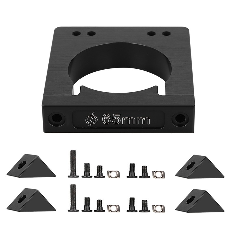 52/65/71mm Aluminum Oxide Shaft Spindle Motor Mount Kit for CNC
