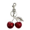 Spenlly Cherry Bag Charm, Cherry Keychain Hanging Cherry Purse Charm