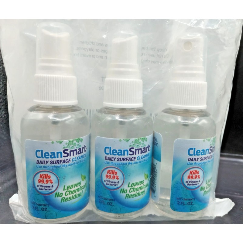 CleanSmart - Daily Surface Cleaner Kills 99.9% of Viruses &