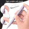 Bribobo 8-Pack Retractable Ballpoint Pens, Smooth Writing, Black Ink, Comfortable