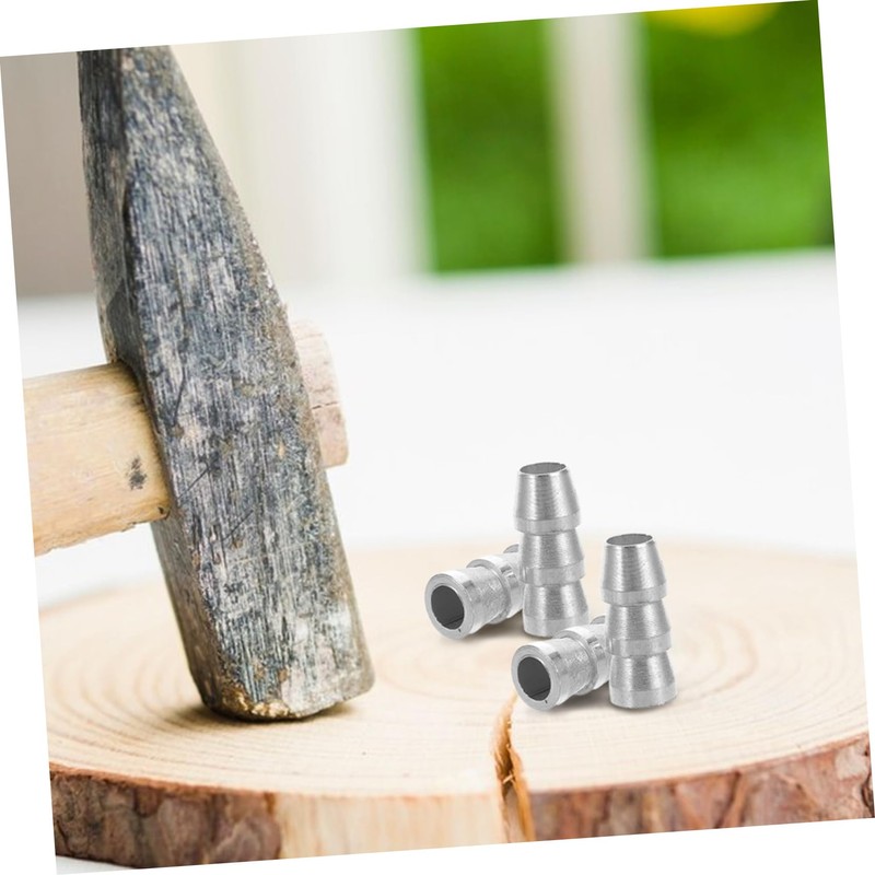 VICASKY 10pcs Iron Kit for Axe Handles Round Hammer for