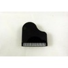 Music Themed Piano Shape Memo Clip with Pen Holder and