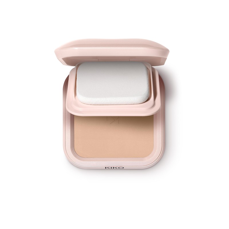KIKO Milano Skin Lover Refining Face Powder Foundation 04, Feuchtigkeitsspendende,