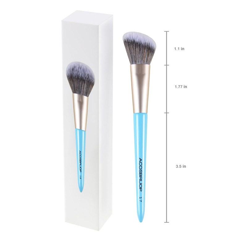 ACOSBRUOP Angled Blush Brush, Face Makeup brushes, beauty tool, for