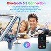 Bluetooth 5.3 Fm Transmitter for Car Bluetooth Car Adapter Transmitter