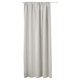 Laneetal c08855 Blackout Curtain with Ruffle Tape, Opaque Thermal Curtain for Bedrooms Light-Tight - Pack of 1