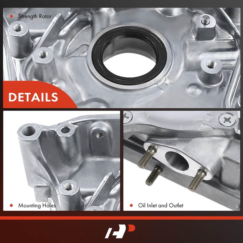 A-Premium Engine Oil Pump with O-Ring & Gasket Compatible with