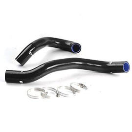 G-PLUS Silicone Radiator Hose Pipe Kit Clamps COMPATIBILITY:Compatible With Honda Element 2.4 DX-EX/SC 2003-2011,Black