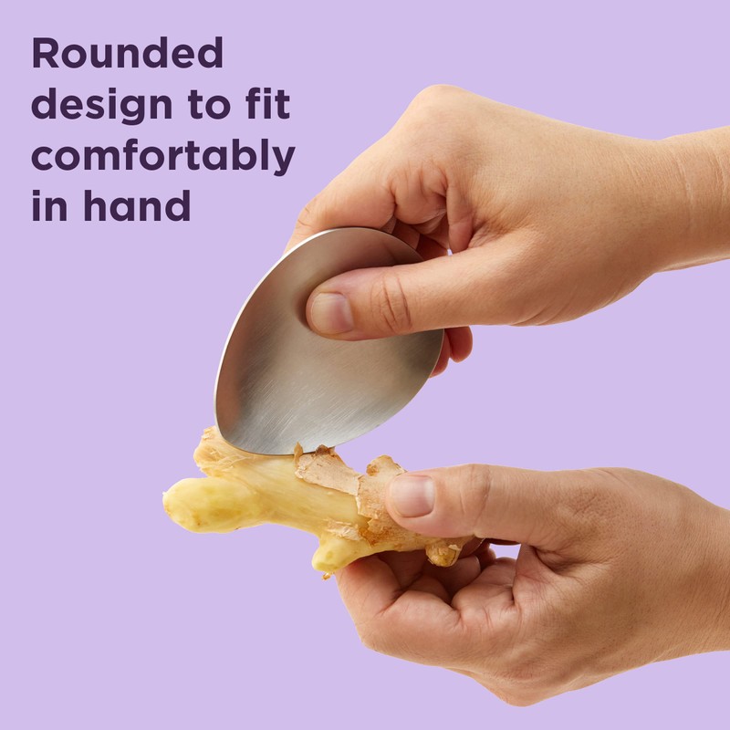 Chef'n Peel 'n Grate Ginger Peeler and Grater,Green