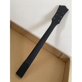 Electric Guitar Neck DIY For Gibson LP Guitars Parts Replacement 22 Fret Maple Neck Rosewood Fretboard with Trapezoid Inlays Black Nut 42mm