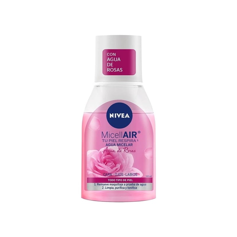 Agua micelar desmaquillante NIVEA Agua de Rosas para todo tipo
