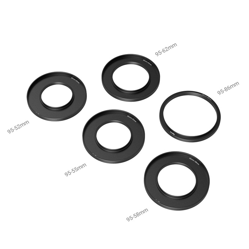 SmallRig Adapter Ring Kit (Φ52/55/58/62/86-95mm)3383