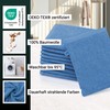 Zollner Set of 10 Flannels, Cotton, 16 x 21 cm,