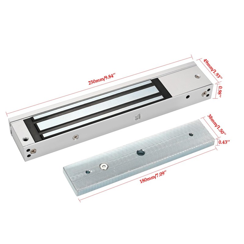 Electromagnetic Lock Waterproof 600LBS 280KG Holding Force with Z and
