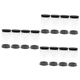 BESPORTBLE 12pcs Clear Golf Display Case Anti-Scratch Carrying Box for Golf Transparent Storage for Home Store Use for Showcasing Collections