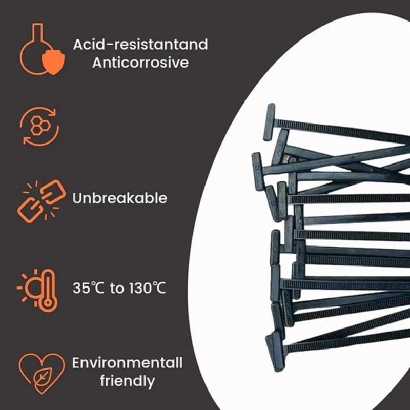 150hebilla Universal Para Bridas De Nylon Zip Ties Holder