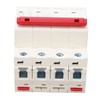 4P Miniature Circuit Breaker DIN Rail Mounting Overload Protection Switch