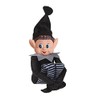 PMS Giant Long Legged Vinyl Head Adult Elf in Black