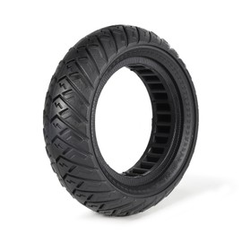 AVOKIN 10x3.0 Off-Road Tire, 255x80(80/65-6) Scooter Tubeless Solid Tire Compatible with 10 Inch Electric Scooter Tire Front or Rear