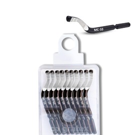 CP GRAT.EX - Universal Deburring Cutter Blade MC-10 of 3.2 mm Ø for Heavy Duty Deburring on Metal, Resin, 3D Printing Plastic, PVC, Iron, Copper, Brass