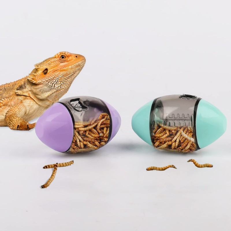 Bearded Dragons Enrichment Toy, Pet Feeder Interactive Toy for Lizards,