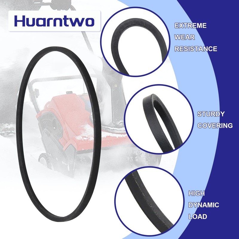 Huarntwo 954-0346 754-0346 Drive Belt for MTD Snowblowers