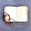 Vintage leather journal - Deckle Edge Rustic Paper - Best