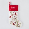 THINGS REMEMBERED Embroidered Cardinal Stocking (Free Customization)