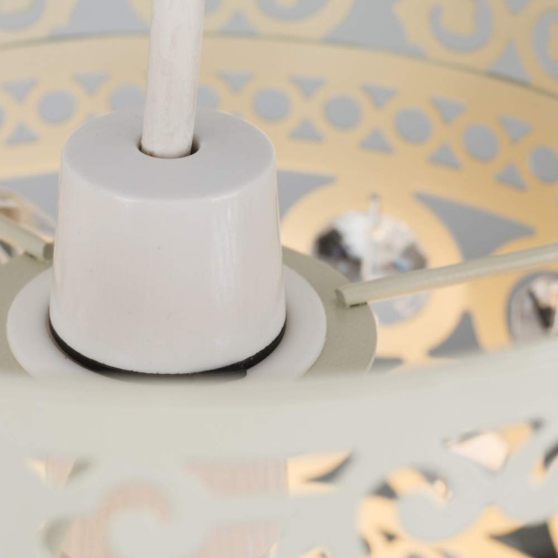 Modern Ornate Drum Shabby Chic Ceiling Pendant Light Shade