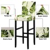 Jacquard Bar Chair Stool Cover - 4 Pack Stretch Bar