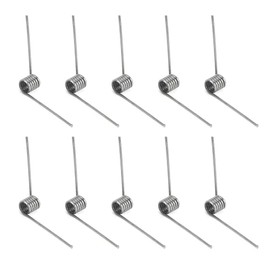 Torsion Spring Kit,10Pcs Stainless Steel Small Torsion Spring,90°Deflection Straight Torsion Spring,Right-Handed Torsion Springs