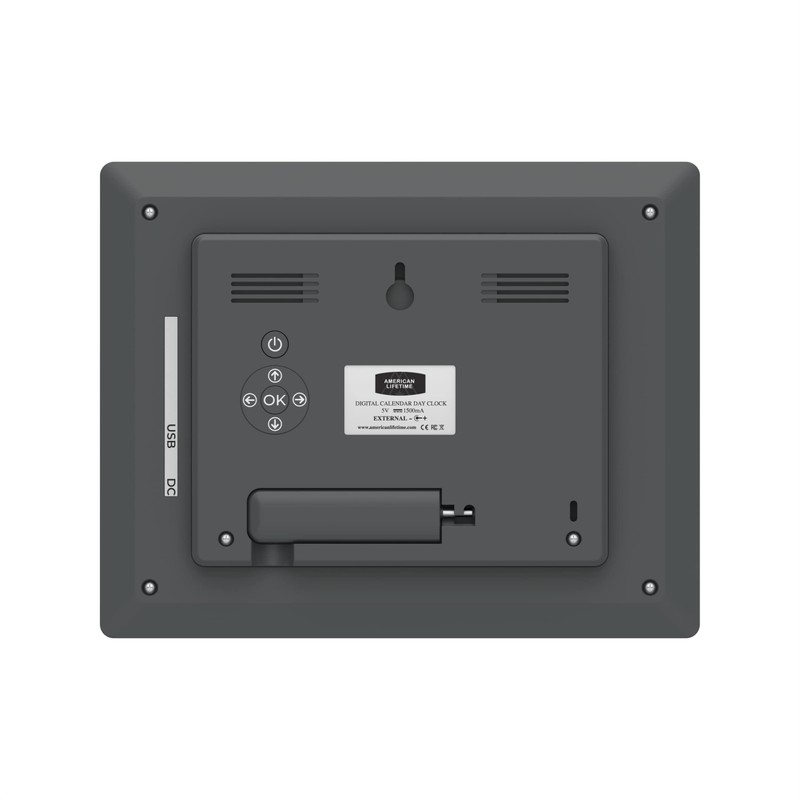 American Lifetime 【New 2024】 Dementia Clock Large Digital Clock for