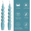 Handmade 7.5" Spiral Taper Candles Twisted Candles Stick Home Decor