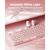 SEUNKWANG EWEADN TK950 Typewriter Keyboard Wireless Mechanical Keyboard, 104 Keys