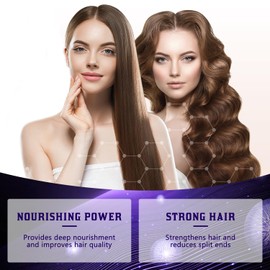 No Bald Hair Growth Oil Blend, Deep Conditioning Hair Mask, Hair Mask for Hair, Hair Mask for All Hair Types