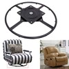 360 Degrees Rotate Swivel Round Chair Recliner Base Bracket Couch