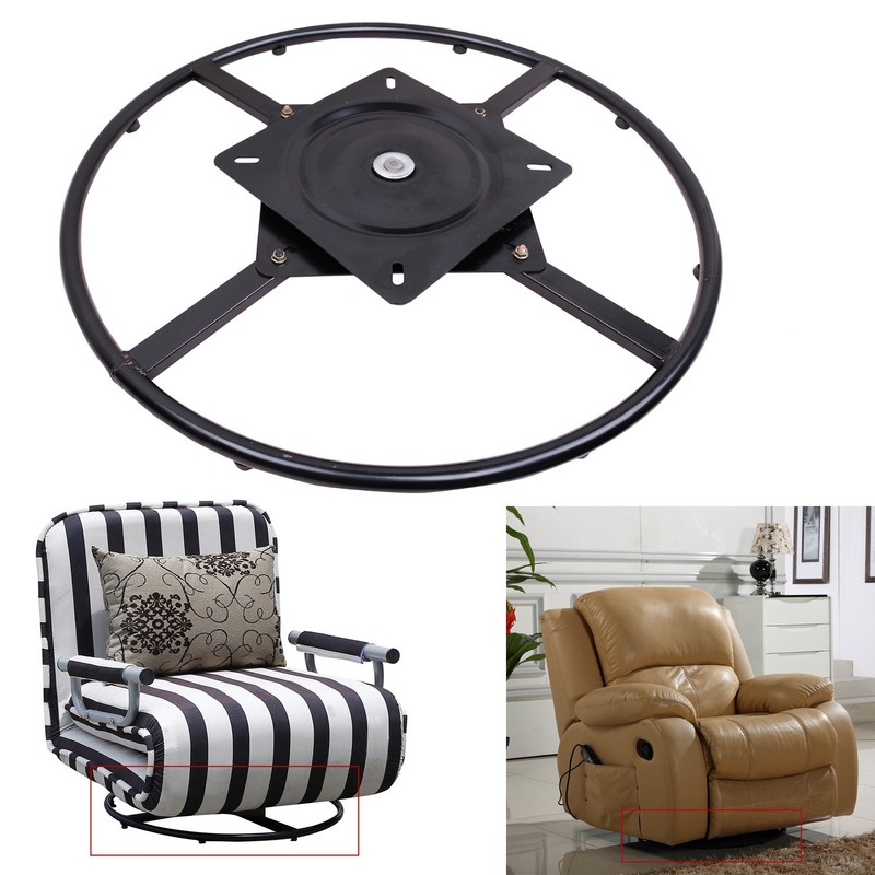 360 Degrees Rotate Swivel Round Chair Recliner Base Bracket Couch
