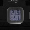 Acrylic Cigar Humidor Case/Box with Digital Hygrometer - Black Color