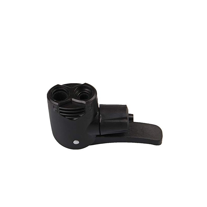 Replacment Track Pump Head Dual Valve Schrader/Presta Bicycle Bike Cycle