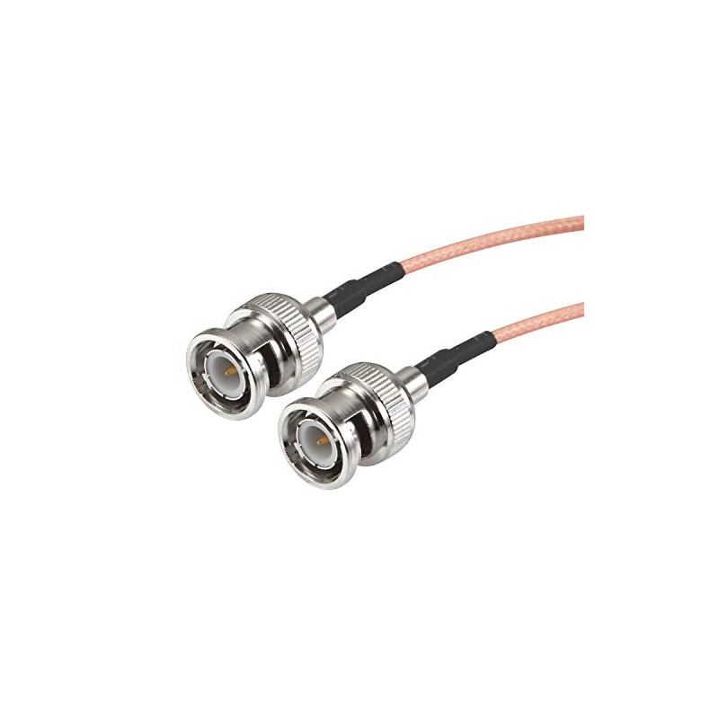 MWRF Source BNC Male to BNC Male RG316 Cable (6