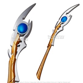 Munetoshi 44” Foam Scepter Spear Mythic Hero Movie Inspired Anime Cosplay Costume Prop Brown