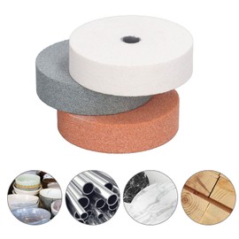 Carbide Grinding Wheel Set - Outer Diameter of 75mm and Inner Hole of 10mm - with 3 Wheels for Metal Ceramic Wood