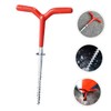 Totority 4Pcs Spiral Camping Stake Durable Ground Nails for Tents
