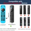 Silicone Cover (2pcs) Compatible with Alexa Voice Remote Pro, Anti